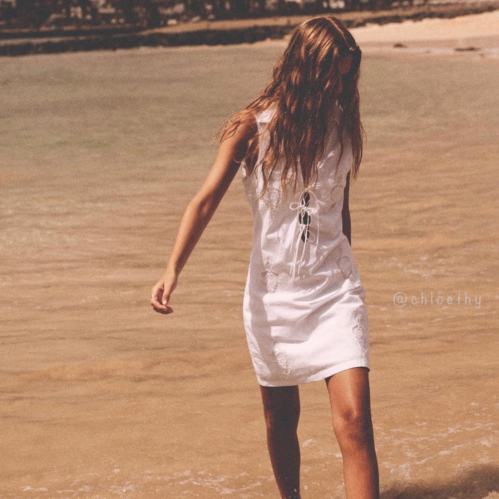 Zara POPLIN SHIRTDRESS
